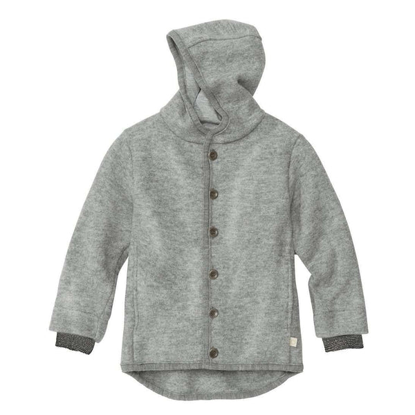 Boiled Wool Jacket - Grey