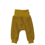 Boiled Wool Bloomer Pants - Gold