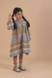 Willow Midi Dress - Sage Brushed Check (last one - size 3-5y)
