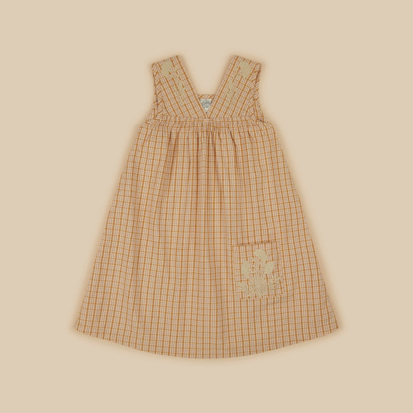 Bille Overdress - Forester Check Ribbon (last one - 2-3y)