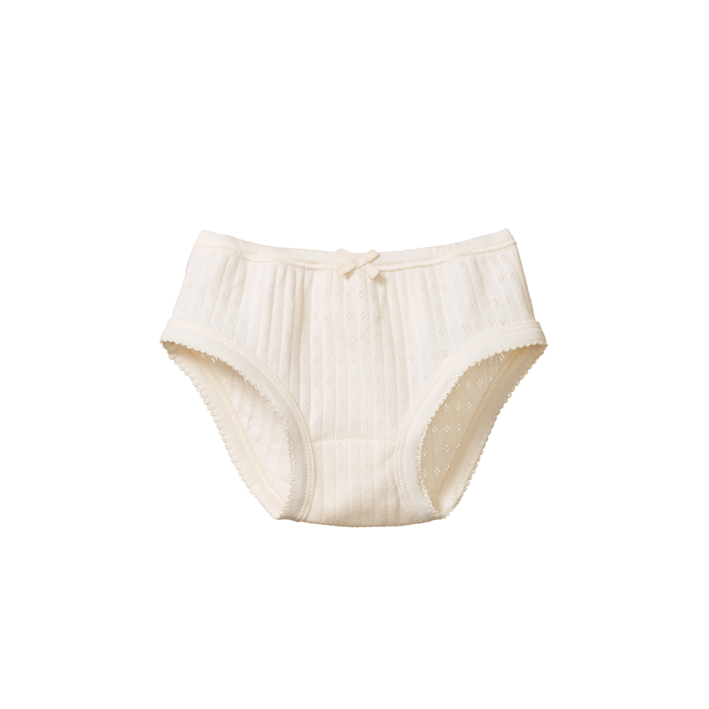 Pointelle Knickers - Natural – Slow Threads
