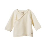 Merino Knit Kimono Jacket - Natural