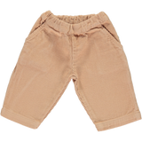 Organic Cotton Chunky Corduroy Pants - Maple Sugar
