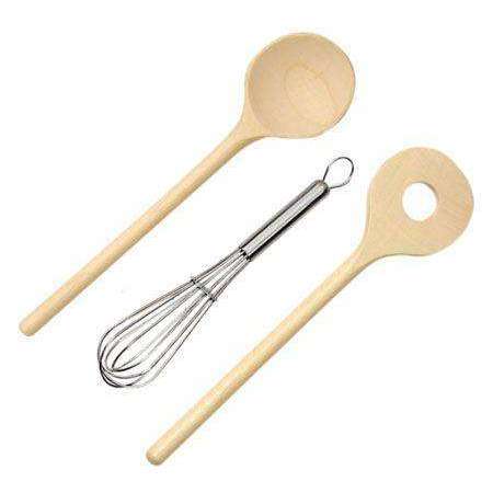 Whisk & Spoon Mixing Set